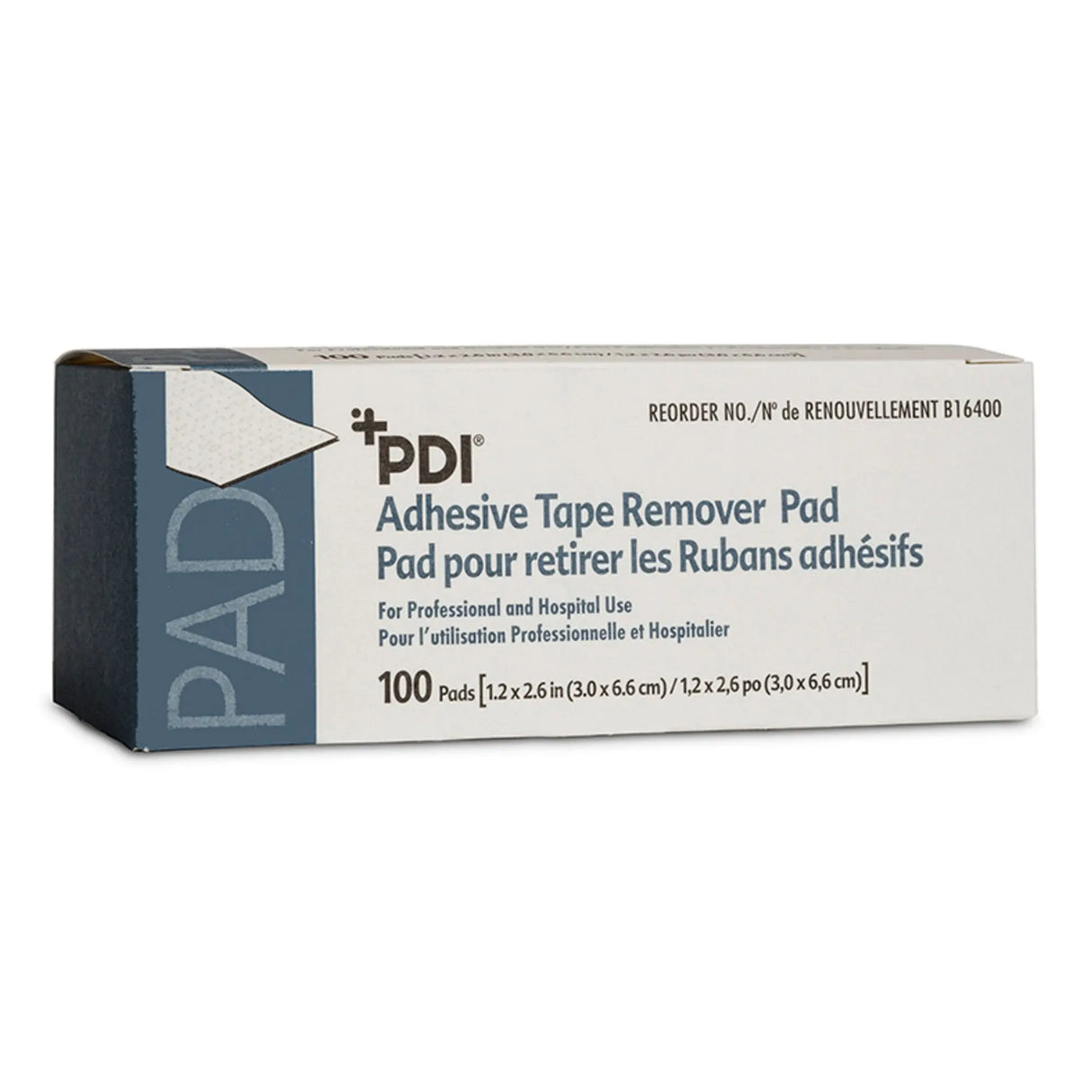 PDI® Adhesive Remover, 1¼ x 2-5/8 Inch Wipe PDI®