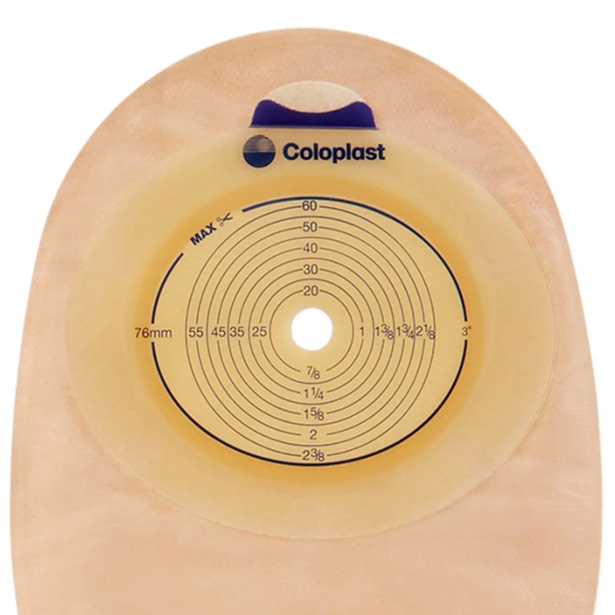 SenSura® One-Piece Drainable Opaque Colostomy Pouch, 11½ Inch Length, 3/8 To 3 Inch Stoma SenSura®