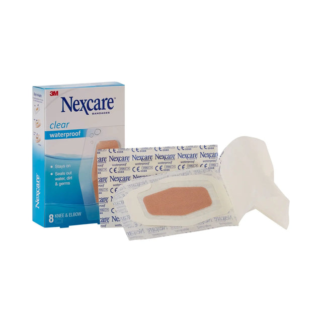 Nexcare™ Waterproof Knee / Elbow Sheer Adhesive Strip, 2-3/8 x 3½ Inch Nexcare™ Waterproof