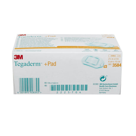 3M™ Tegaderm™ Transparent Film Dressing with Pad, 2-3/8 x 4 Inch 3M™ Tegaderm™