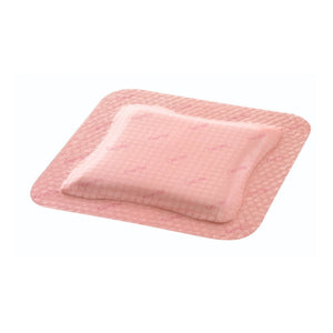 Allevyn Gentle Border Lite Silicone Gel Adhesive with Border Thin Silicone Foam Dressing, 2-1/8 x 4¾ Inch Allevyn Gentle Border Lite