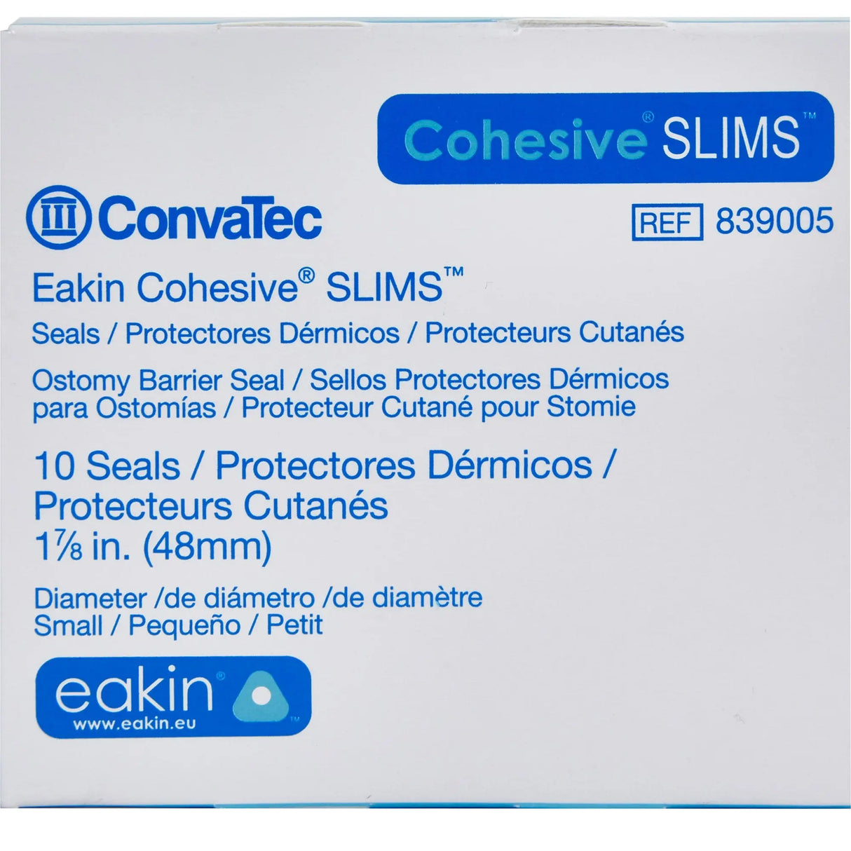 Eakin Cohesive Ostomy Barrier Seal, Slim, 2" x 1/8" Eakin Cohesive®