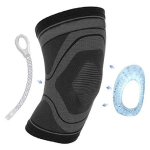 Active Cmprsn Knee Slv w/Ptla Gel Spt & Flxbl Stays X-Large