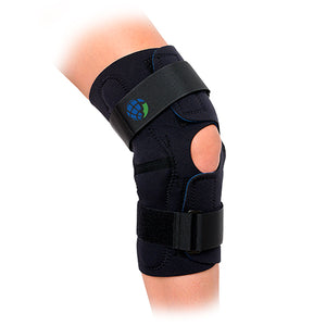 Wrap-Around Hinged Knee Brace X-Large Knee Circum 17.5 -20