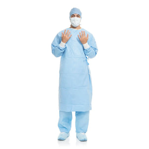 AERO BLUE Surgical Gown with Towel Aero Blue