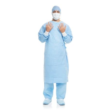 AERO BLUE Surgical Gown with Towel Aero Blue