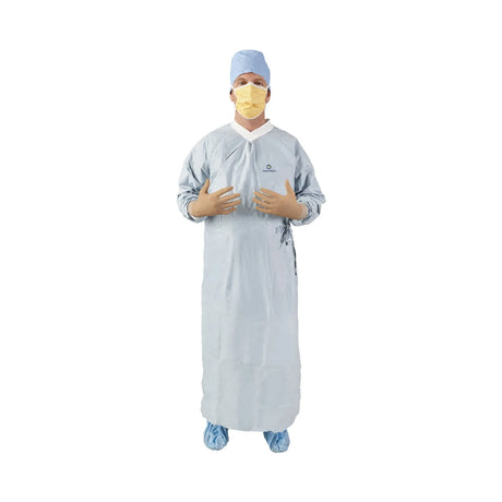 AERO CHROME Surgical Gown with Towel, Large Aero Chrome