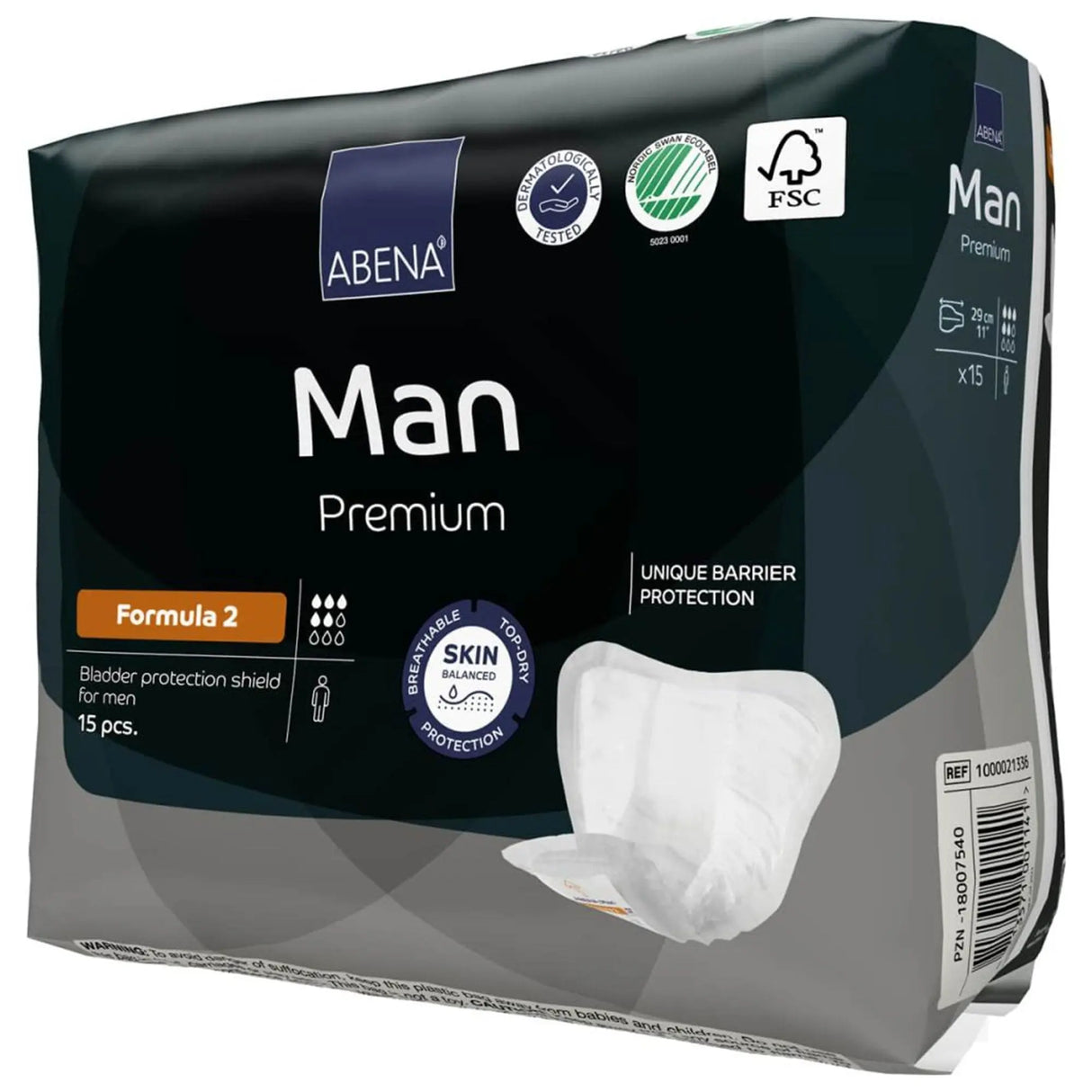 Abena® Man Premium Bladder Protection Shield, Formula 2 Abena® Premium Man