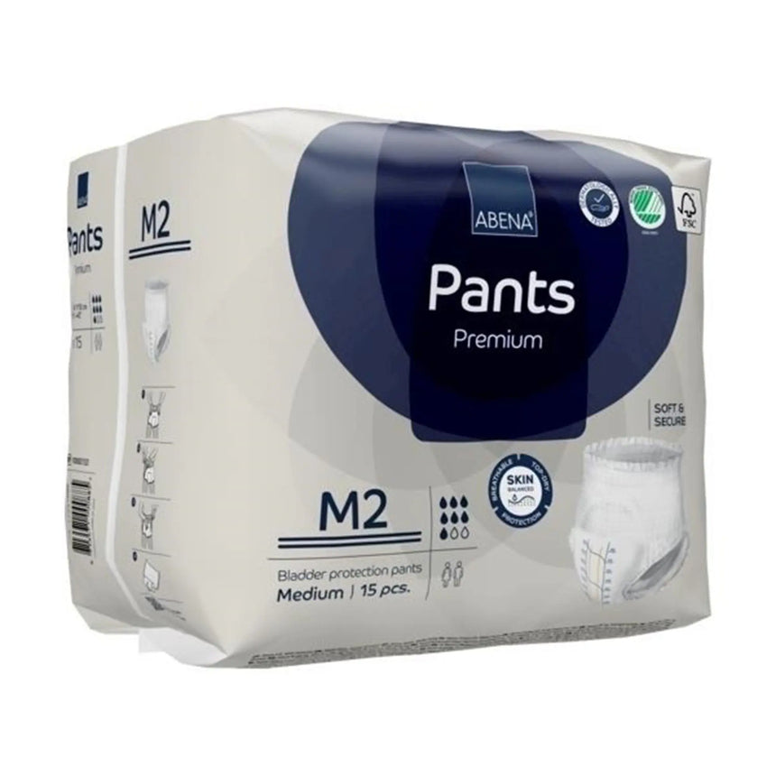 Abena® Premium Pants M2 Incontinence Brief, Medium Abena® Premium Pants M2