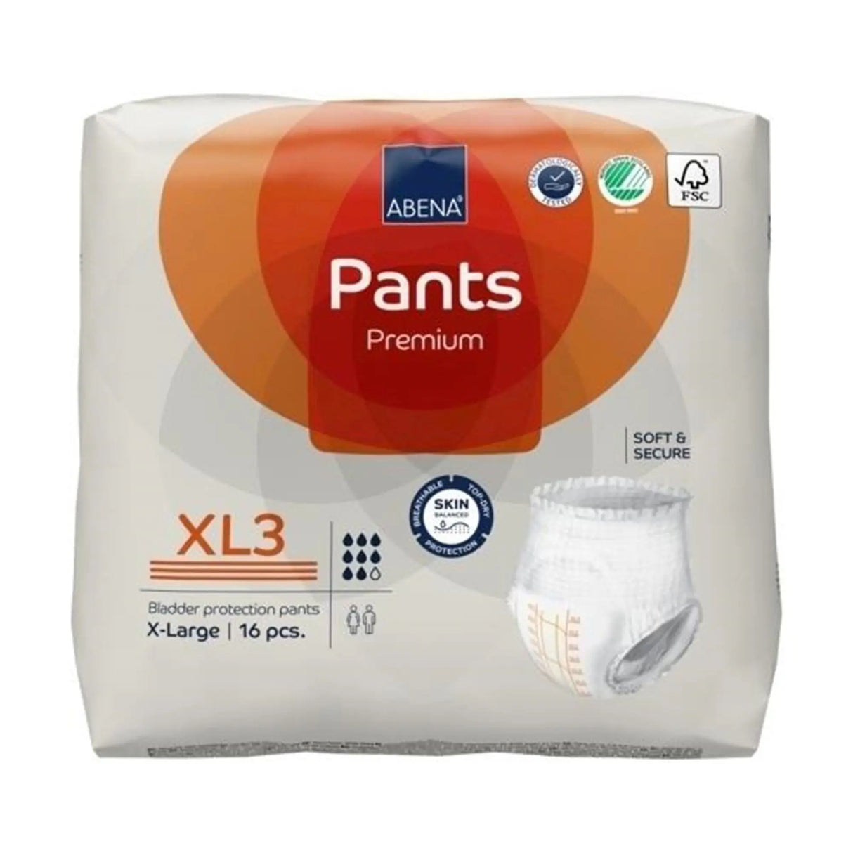 Abena® Premium Pants XL3 Incontinence Brief, X-Large Abena® Premium Pants XL3