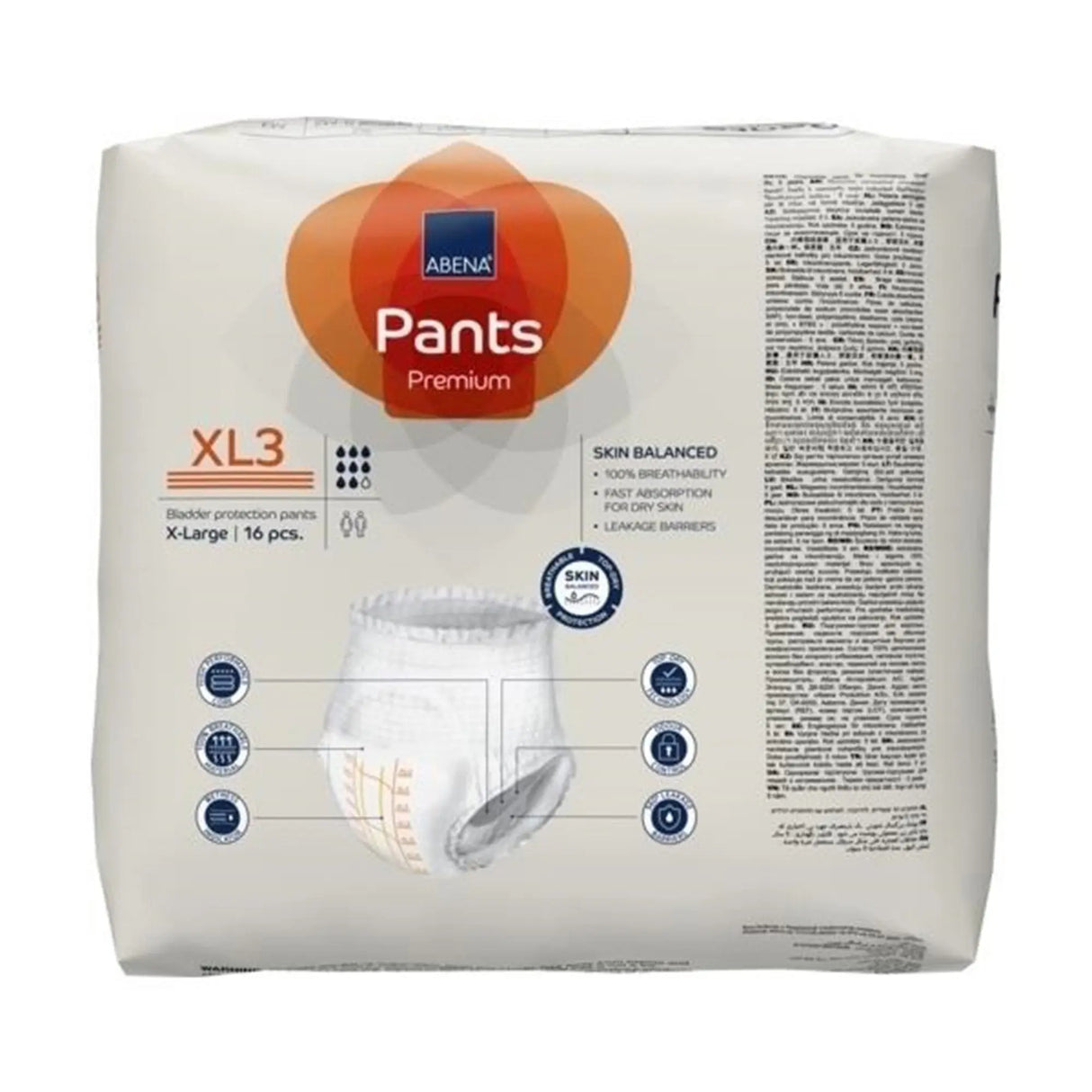 Abena® Premium Pants XL3 Incontinence Brief, X-Large Abena® Premium Pants XL3