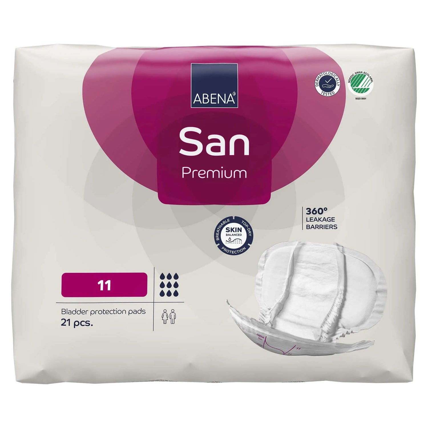 Abena® San Premium Bladder Protection Pads, Size 11 Abena® San Premium