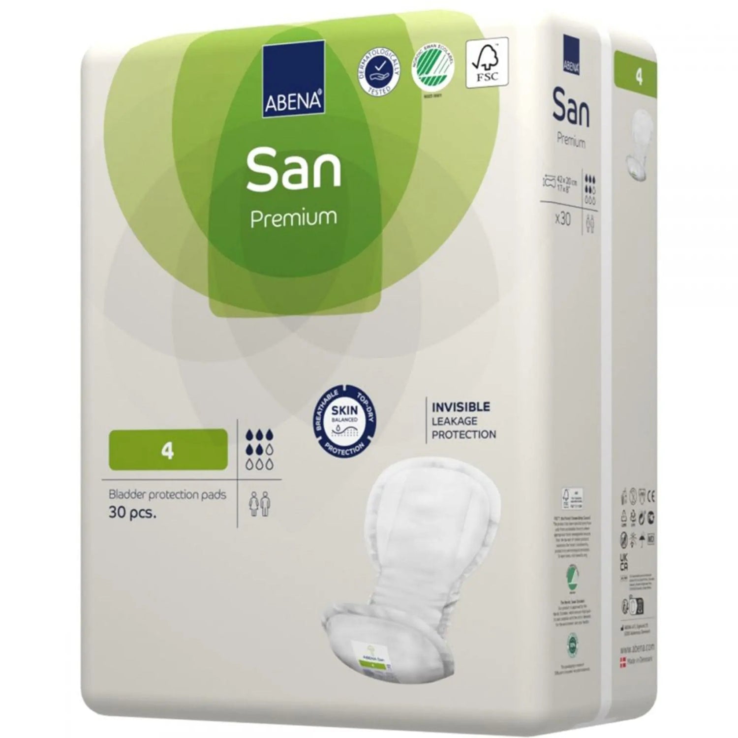 Abena® San Premium Bladder Protection Pads, Size 4 Abena® San Premium
