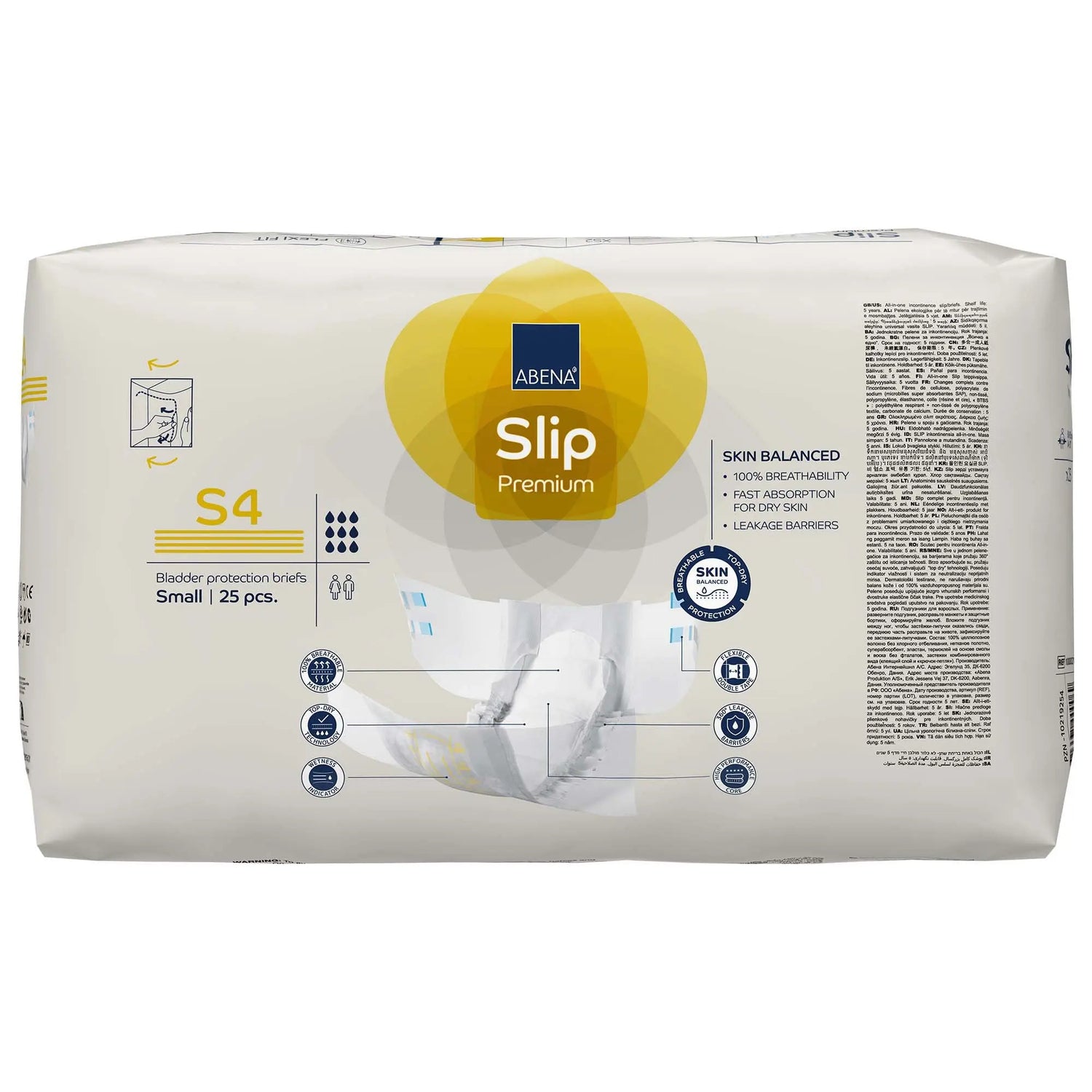 Abena® Slip Premium S4 Incontinence Brief, Small Abena® Slip Premium S4