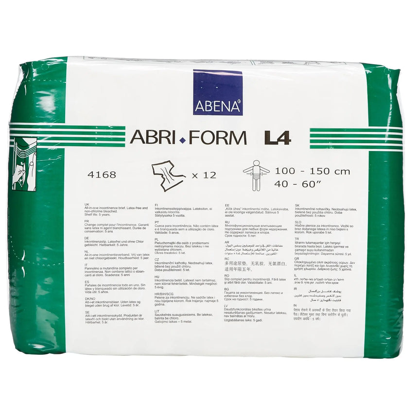 Abri-Form™ Comfort L4 Incontinence Brief, Large Abri-Form™ Comfort L4