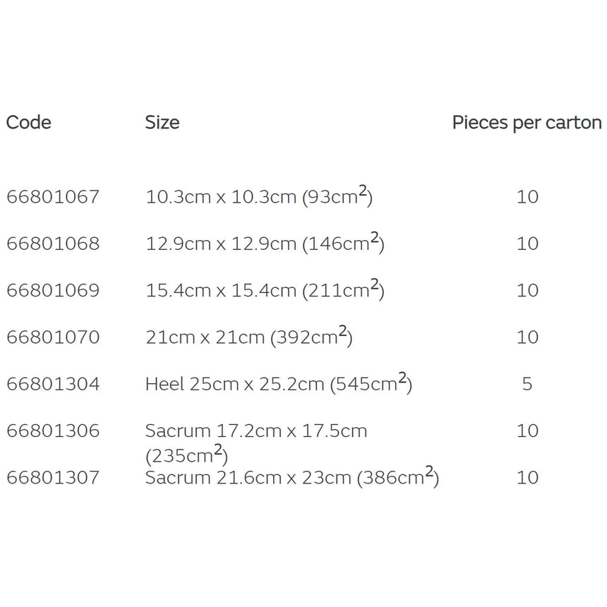 Allevyn Life Silicone Foam Dressing, 6 x 6 Inch Quadrilobe Allevyn Life