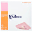 Allevyn™ Gentle Border Lite Silicone Gel Adhesive with Border Thin Silicone Foam Dressing, 2 x 2 Inch Allevyn Gentle Border Lite