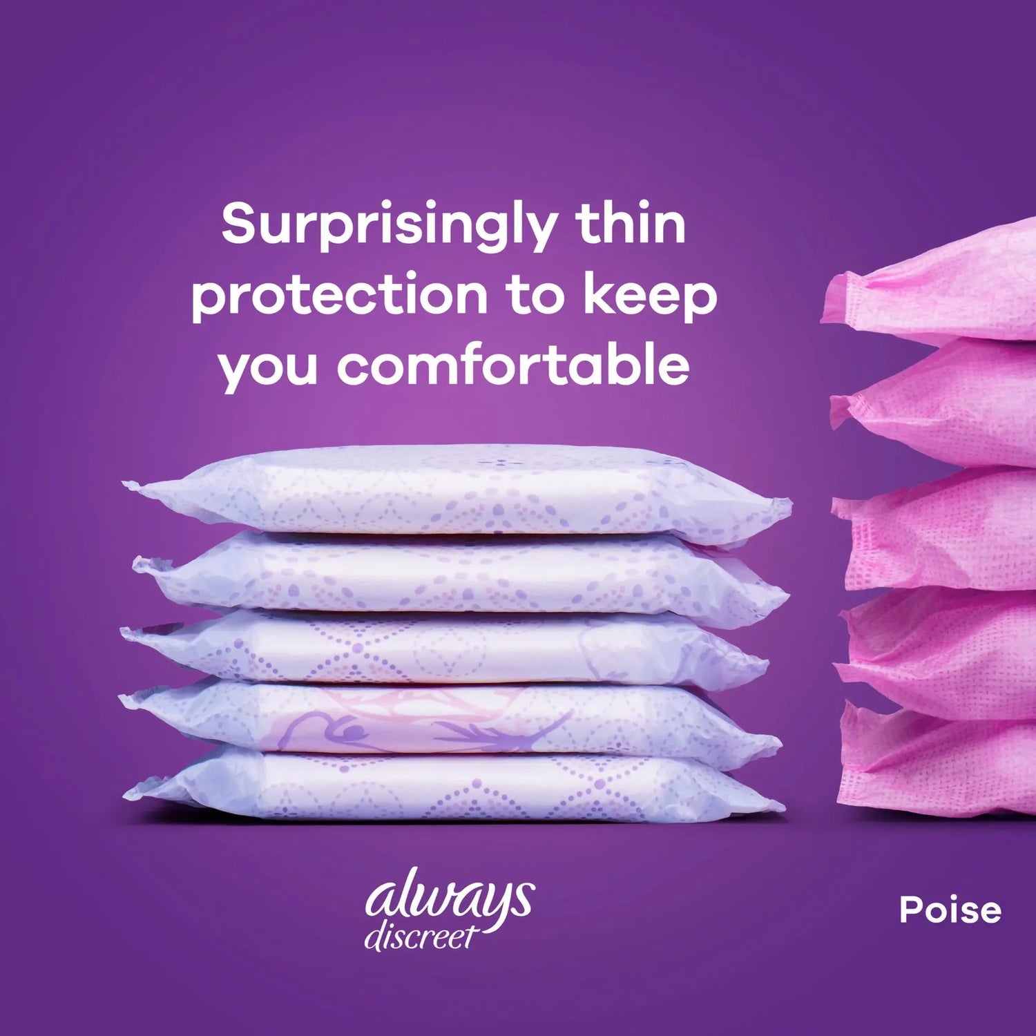 Always® Discreet Bladder Control Pad, Size 3 Always® Discreet
