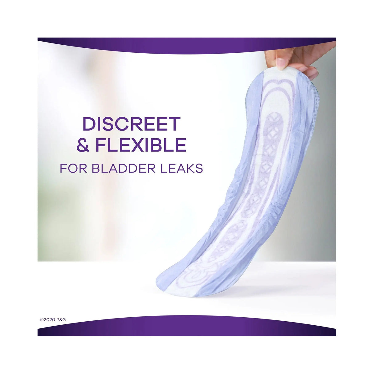 Always® Discreet Maximum Incontinence Liner, Long Length - getMovility