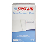 American® White Cross Nonadherent Dressing, 2 x 3 Inch American White Cross