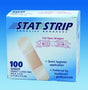 American® White Cross Stat Strip® Sheer Adhesive Strip, 1 x 3 Inch American® White Cross Stat Strip®