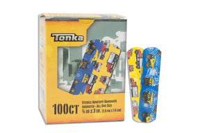American® White Cross Stat Strip® Tonka Design Adhesive Strip,¾ x 3 Inch - getMovility