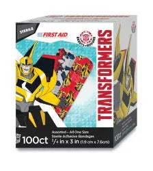 American® White Cross Stat Strip® Transformers Adhesive Strip, ¾ x 3 Inch American® White Cross Stat Strip®