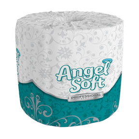 Angel Soft® Ultra Professional Series Toilet Paper, Soft, Absorbent, 2-Ply, White Angel Soft Professional Series®