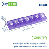 Apothecary Products® Weekly Pill Planner Ezy Dose®