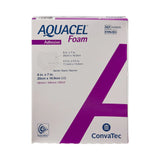 Aquacel® Silicone Adhesive with Border Silicone Foam Dressing, 7 x 8 Inch Aquacel®