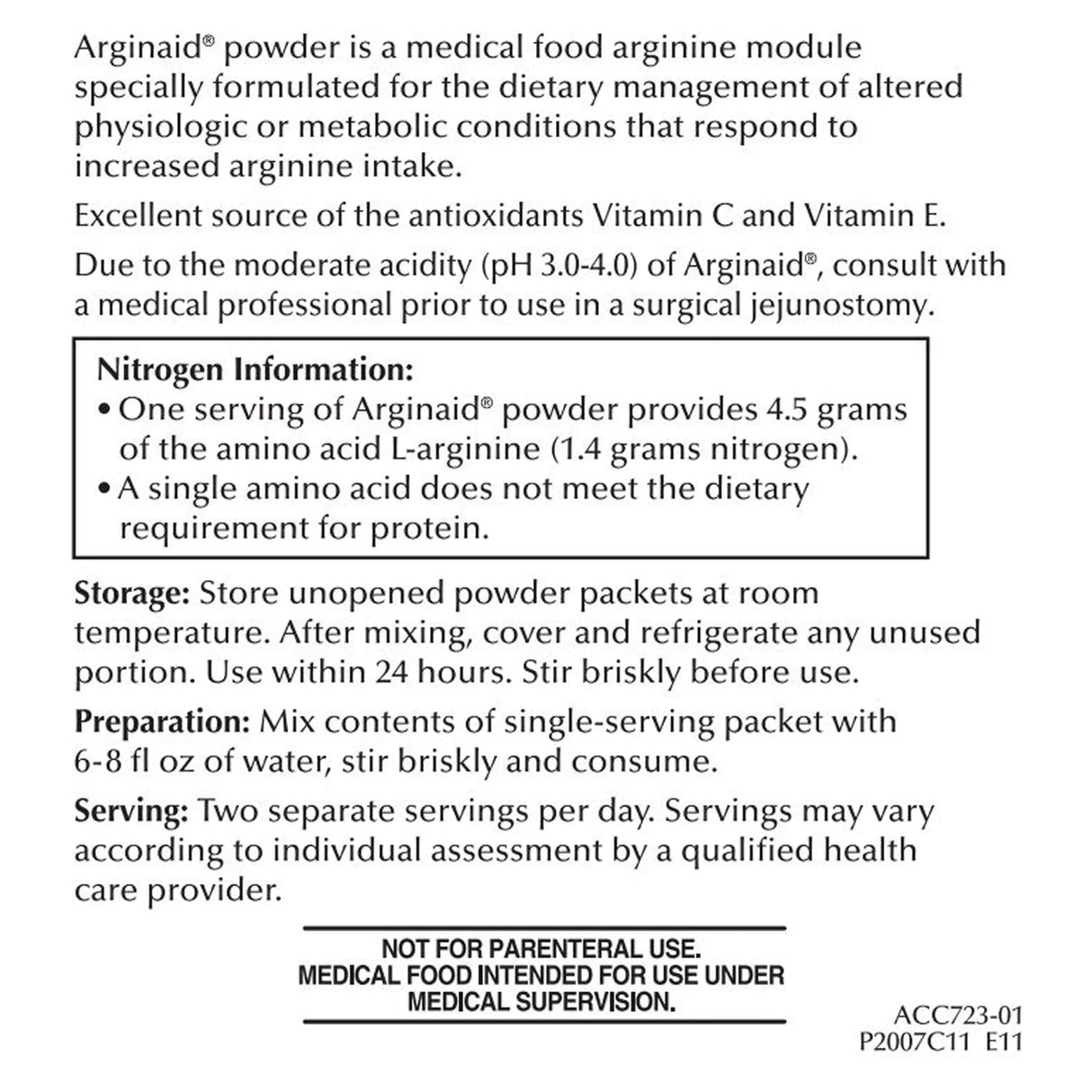 Arginaid® Cherry Arginine Powder Arginaid®