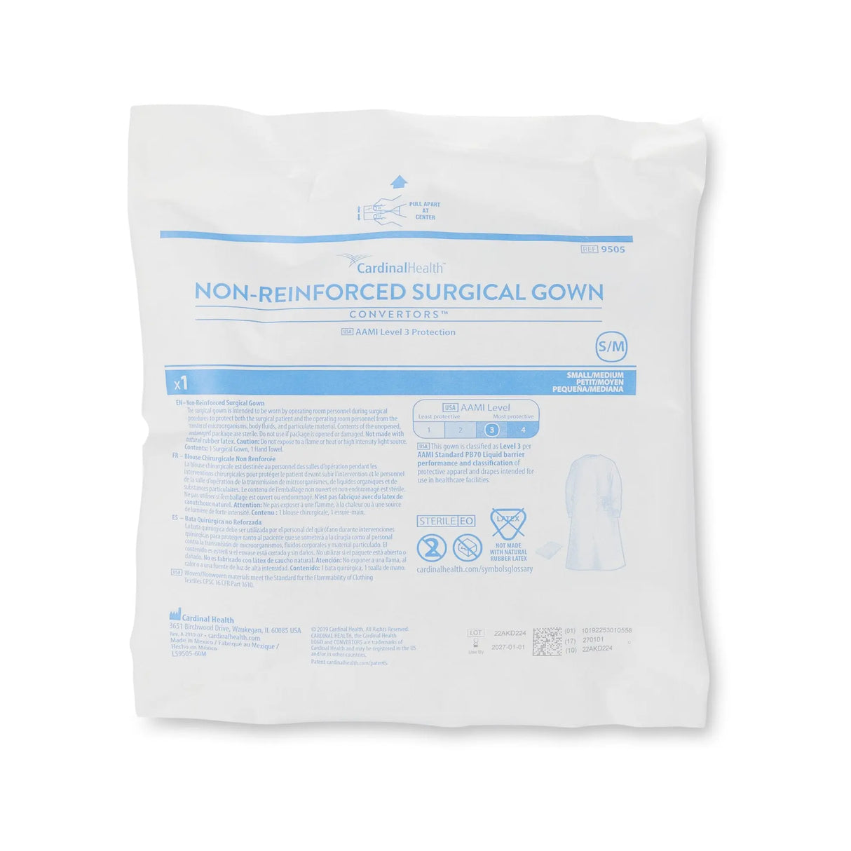 Astound® Non-Reinforced Surgical Gown with Towel Astound®