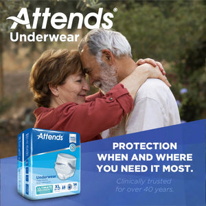 Attends® Advanced Underwear, X-Large Attends® Advanced