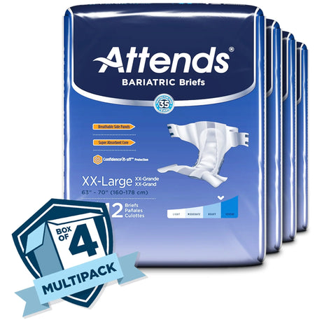 Attends® Bariatric Briefs, 2X-Large Attends® Bariatric