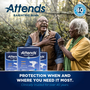 Attends® Bariatric Briefs, 2X-Large Attends® Bariatric