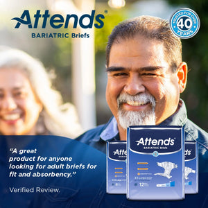 Attends® Bariatric Briefs, 2X-Large Attends® Bariatric