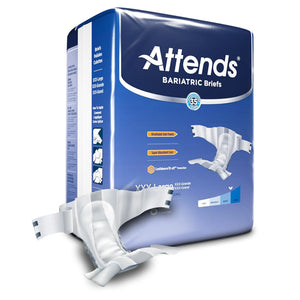 Attends® Bariatric Briefs, 3X-Large Attends® Bariatric