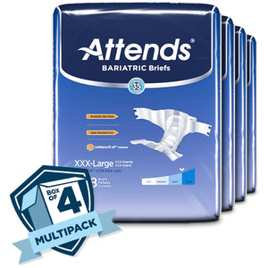 Attends® Bariatric Briefs, 3X-Large Attends® Bariatric