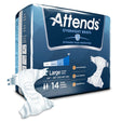 Attends® Briefs with Overnight Protection, Large Attends® Overnight