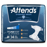 Attends® Briefs with Overnight Protection, X-Large Attends® Overnight