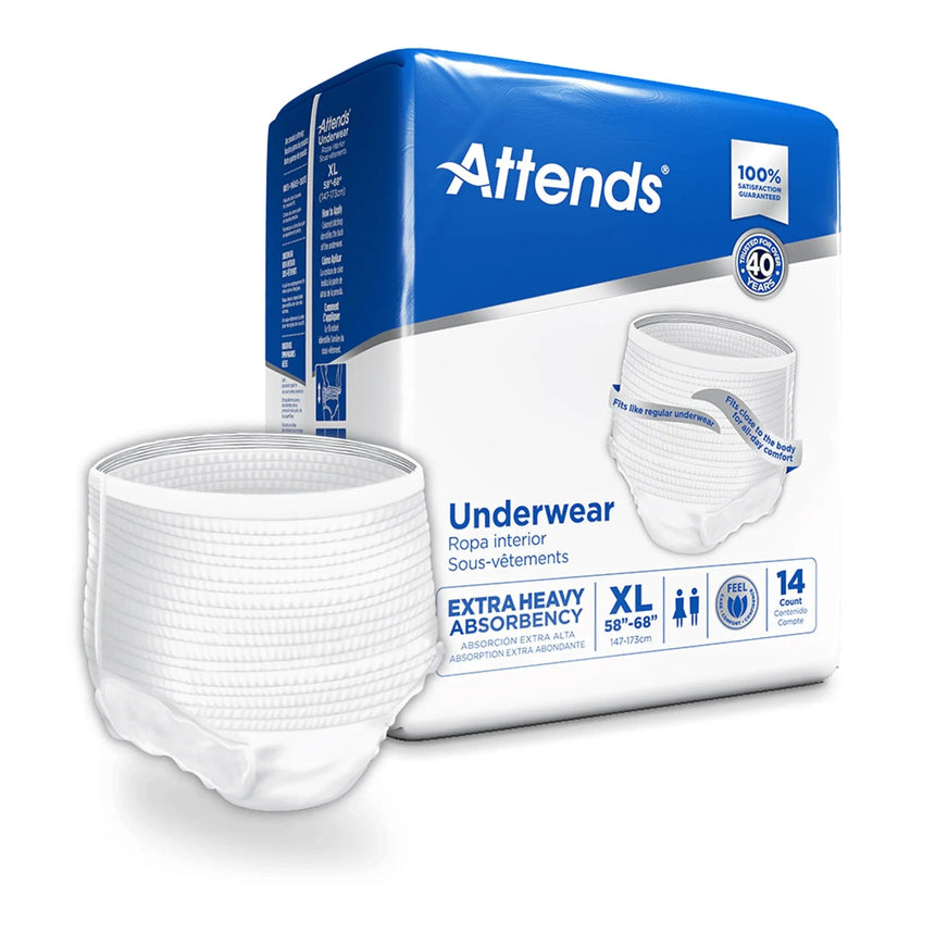 Attends® Care Moderate Absorbent Underwear, Extra Large Attends®