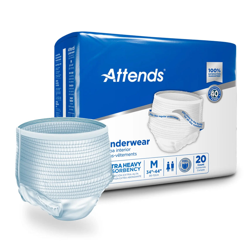 Attends® Care Moderate Absorbent Underwear, Regular Attends®