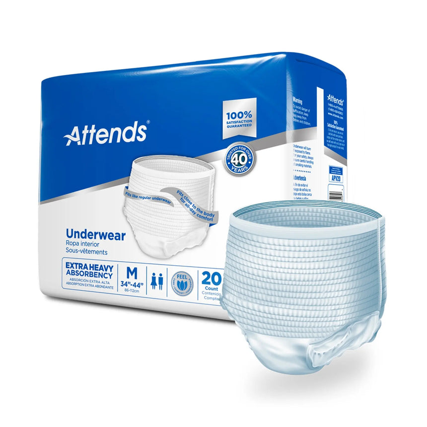Attends® Care Moderate Absorbent Underwear, Regular Attends®