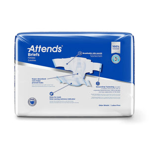 Attends® DermaDry™ Plus Incontinence Brief, Extra Large Attends® Care Advanced