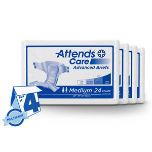 Attends® DermaDry™ Plus Incontinence Brief, Medium Attends® Care Advanced
