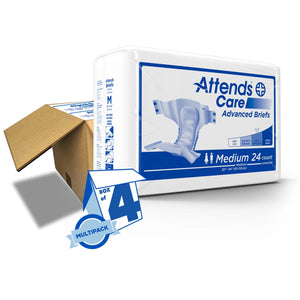 Attends® DermaDry™ Plus Incontinence Brief, Medium Attends® Care Advanced