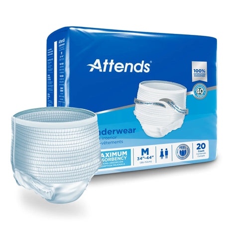 Attends® Extra Absorbency Underwear, Medium Attends®