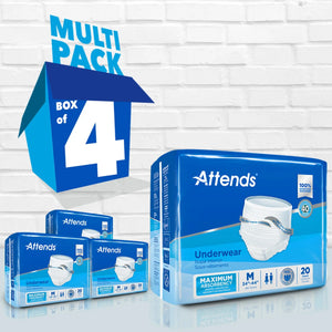 Attends® Extra Absorbency Underwear, Medium Attends®