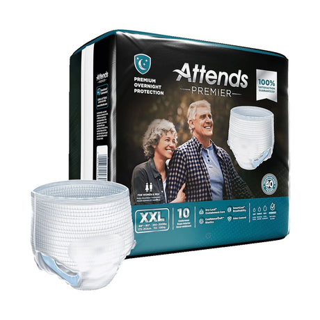 Attends® Premier Absorbent Underwear, 2X Large Attends® Premier