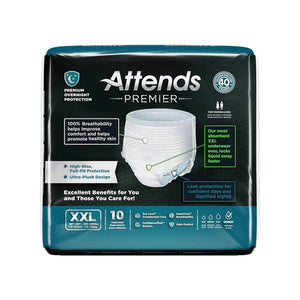 Attends® Premier Absorbent Underwear, 2X Large Attends® Premier